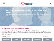 Tablet Screenshot of bemis.com